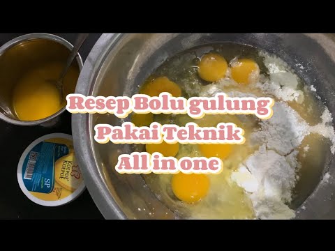 Bolu gulung 6 telur, mudah dan anti gagal ✨