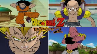 Dragon Ball Z: Budokai 2 - All Transformations & Fusions (PS2)