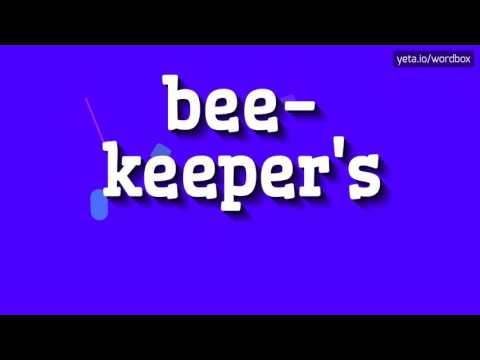 BEE-KEEPER'S - HOW TO PRONOUNCE BEE-KEEPER'S? #bee-keeper's