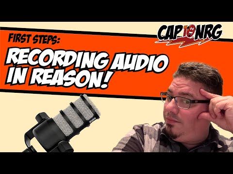 First Steps: Recording Audio in Reason