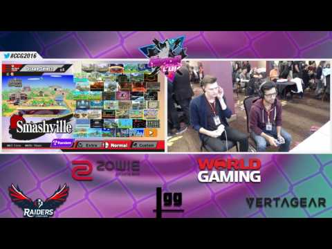 Canada Cup Gaming 2016 - Ray Kalm (Fox) vs Mike Kryz (Rosalina) - SSB4 Pools