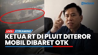 Penampakan Mobil Riang Prasetya Ketua RT di Pluit Dibaret Orang Tak Dikenal