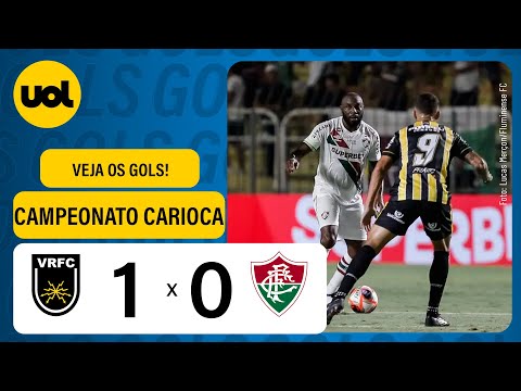 VOLTA REDONDA 1 X 0 FLUMINENSE - CAMPEONATO CARIOCA; VEJA OS GOLS!