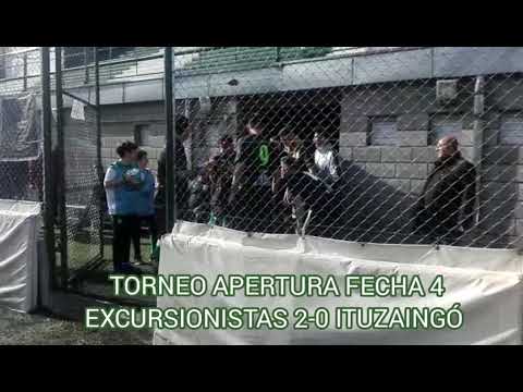 TORNEO APERTURA | FECHA 4 | EXCURSIONISTAS 2-0 ITUZAINGÓ