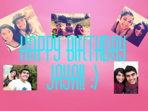 Happy 13th Birthday to my sister Jaya!!