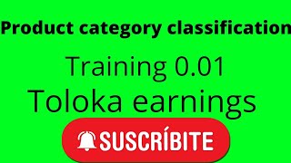 Product category classification/Training 0.01 (English) Language