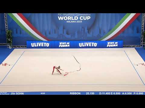 Polina Karika Ribbon Qual 28,750 - World Cup Milan 2023