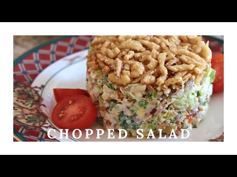 The BEST copycat salad ever! | Ruth Chris Chopped Salad