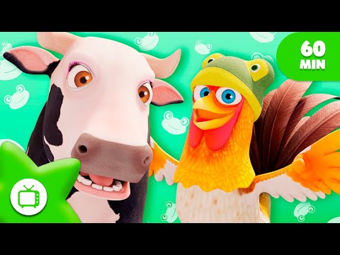 Sapinho Verde | O Sapo | +Completo | A Fazenda Do Zenon em Português - Canções Infantis