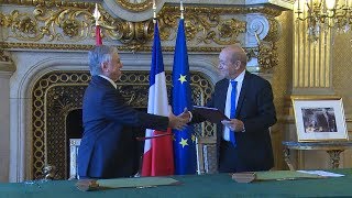 Le Ministre des Affaires étrangères d’Arménie a eu rencontre avec le Ministre de l'Europe et des Affaires étrangères de France
