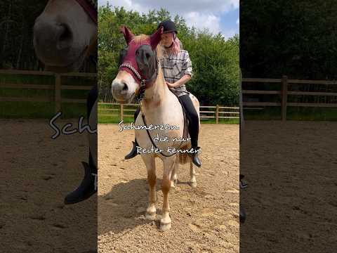 DIESE Schmerzen kennt jeder Reiter 🏇😭 #ViktoriaSarina