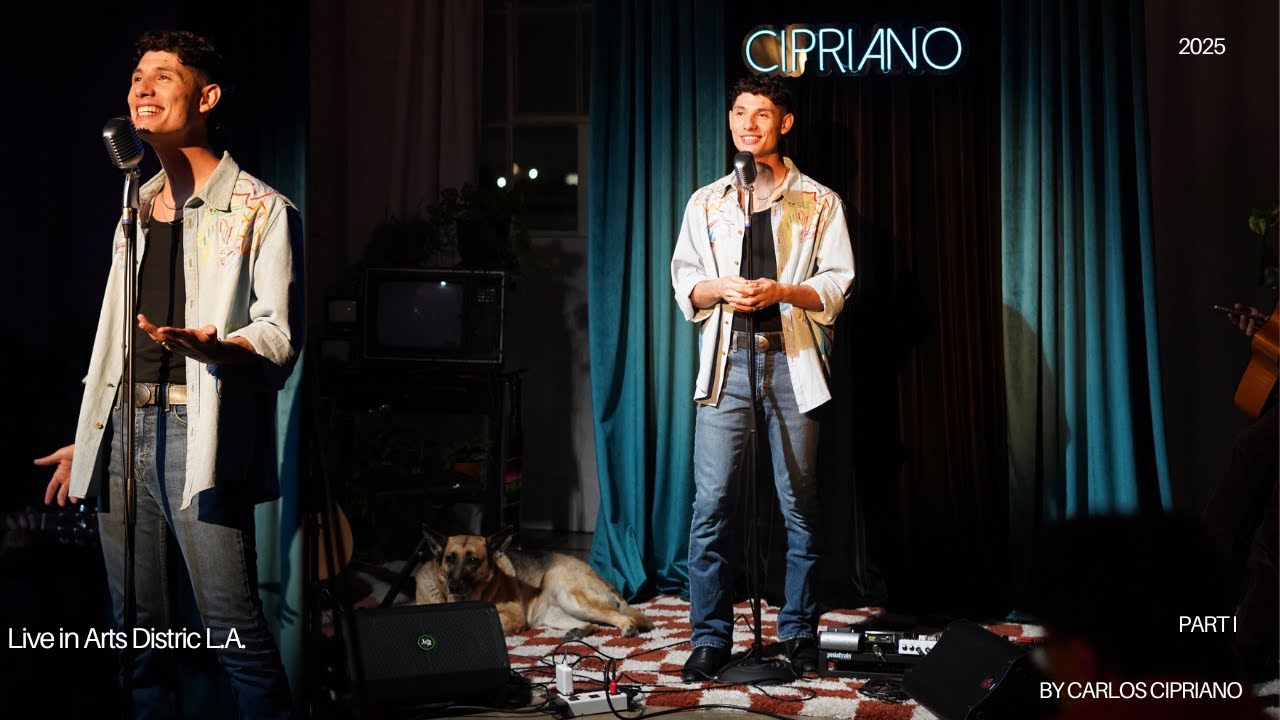 Carlos Cipriano Live in Arts Distric Los Angeles 2025
