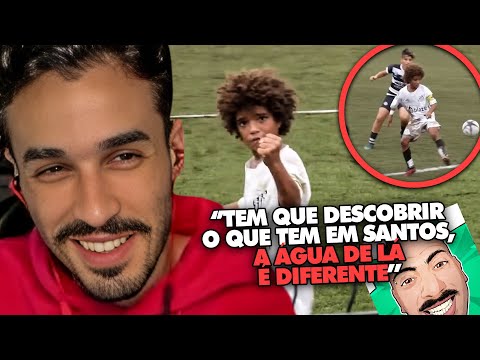 STAG REAGE: 11 ANOS E AGENCIADO POR NEYMAR: A MAIOR PROMESSA DO FUTEBOL BRASILEIRO! | Clipes do Stag