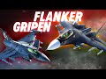 SU-30 Flanker VS Gripen Fight | DCS World