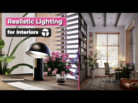 How To Create Realistic Interior Lighting with Twinmotion - Full Tutorial