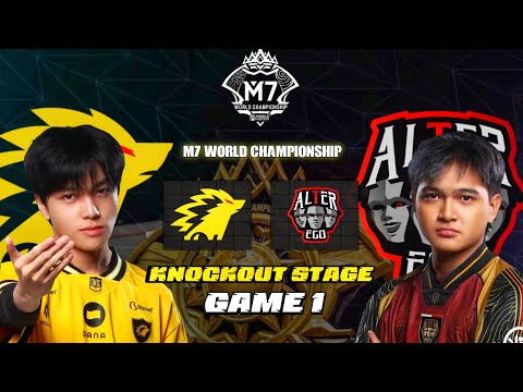 ONIC vs ALTER EGO GAME 1 | M7 WORLD CHAMPIONSHIP - KNOCKOUT STAGE | ONIC vs AE
