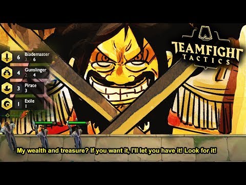 THE ULTIMATE PIRATE TEAM | 6 BLADEMASTER 4 GUNSLINGER | TEAMFIGHT TACTICS