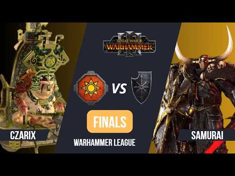 Czarix (Lizardmen) vs Samurai (Warriors of Chaos) - Finals - Game 2 - Warhammer League #2