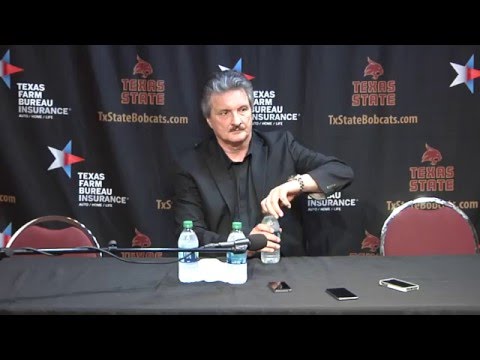 Texas State MBB Postgame Press Conference UL Monroe - Danny Kaspar
