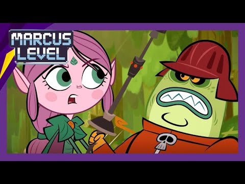🍄 Marcus' Magic Mushroom Elf Kingdom Mission! | Marcus Level | Cartoons for Kids