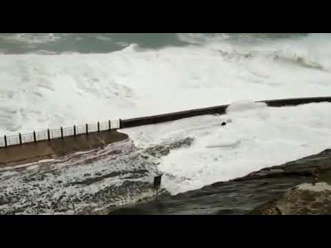 Cyclone Tauktae. Tides #beach #cyclonetauktae