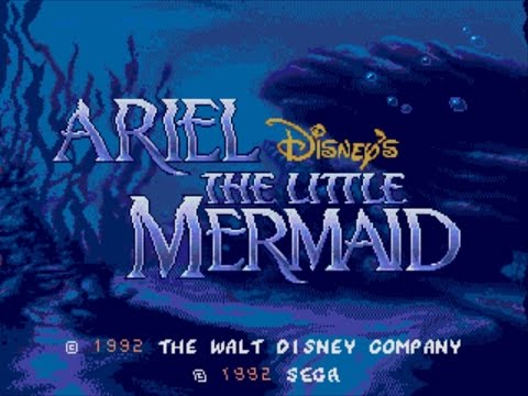 Ariel : La Petite Sir�ne Megadrive