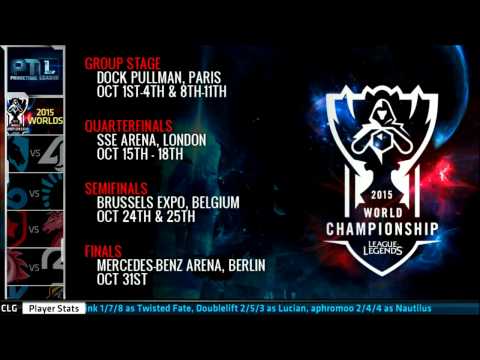 Season 5 World Championship dates and venues information! 2015 Worlds is coming to Europe!