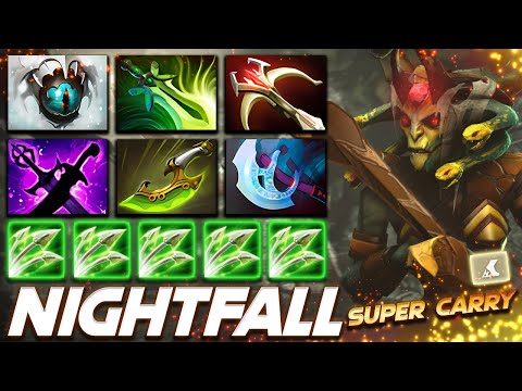 Nightfall Medusa SUPER CARRY - Dota 2 Pro Gameplay [Watch & Learn]
