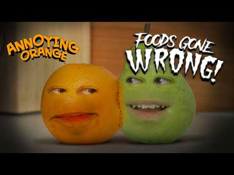 惱人的橙子--出錯的食物#Shocktober (Annoying Orange - Foods Gone Wrong #Shocktober)