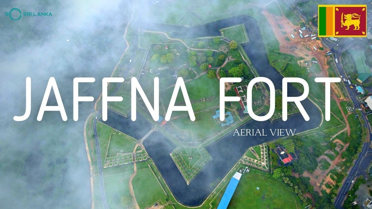 Behold the eagle's eye vistas of Jaffna Fort.