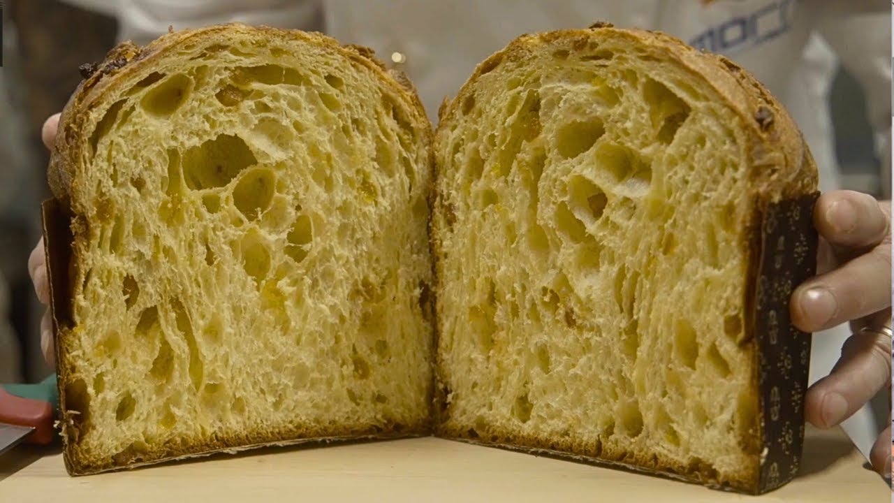 PANETTONE, RECIPE and TECHNIQUE to make PANETTONE with SOURDOUGH.