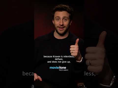 Aaron Taylor-Johnson On Who Would Win In A Fight, Quicksilver Or #Kraven