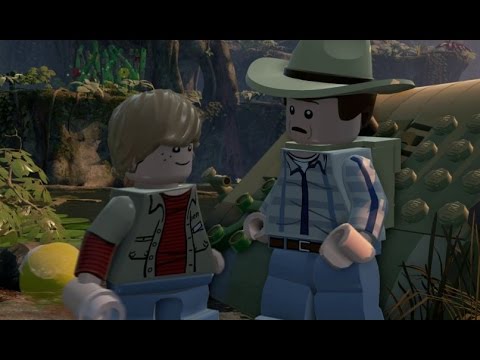 LEGO Jurassic World Walkthrough Part 14: Eric Kirby (Jurassic Park 3)
