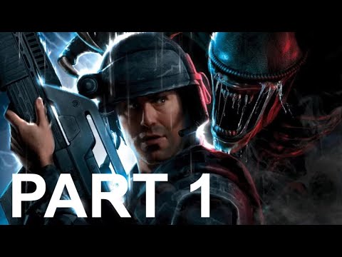 ALIENS FIRETEAM ELITE Walkthrough Gameplay Part 1 (No Commentary)
