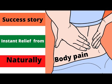 Pain relief in body- sucess story || narurally relief from pain || try these to get relief from pain