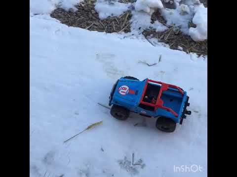 Jeep bruder 02541 cross country racer 4x4 full rc