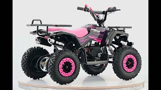 Mini quad à essence enfant 50 cc | Beneo Motors Explorer | Rose