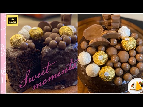 Chocolate Cake Recipe | Chocolate Cake with Frosting without Oven | Chocolate Cake Frosting