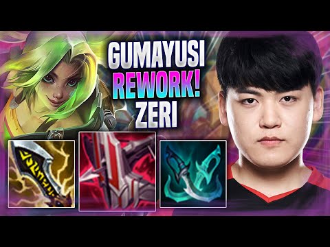 GUMAYUSI IS READY FOR NEW ZERI REWORK! - T1 Gumayusi Plays Zeri ADC vs Xayah! | Season 2022
