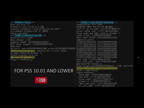 PS5 4.03-12.20 - YouTube To Jailbreak (Y2JB) Progress For PS5 | Full Jailbreak Almost Completed