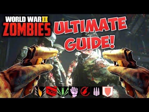 WW2 ZOMBIES ULTIMATE TIPS & TRICKS GUIDE! - CoD WW2 Zombies Beginner and Advanced Tips Gameplay