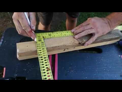 Einlatten eines Daches