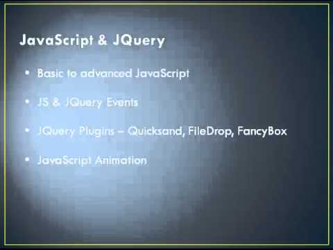 Projects in HTML5 – Chapter 1 – Course Introduction