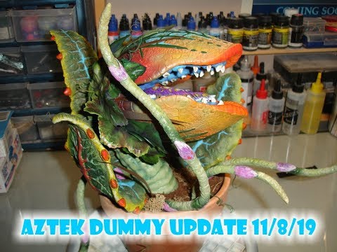 Aztek Dummy Update 11/8/19 - Audrey 2, Part 2 - the Plantening