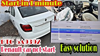 Causes and Solutions for df093 Renault