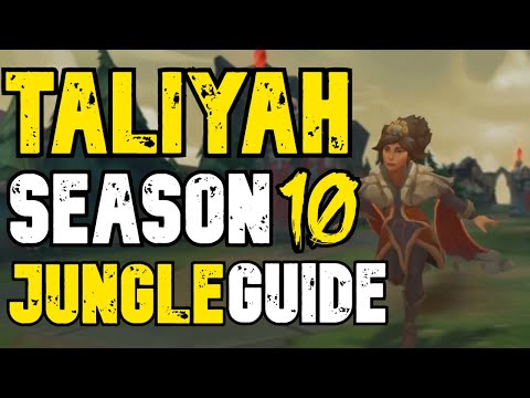 Season 10 Taliyah Guide - Best Builds & Runes - Hypercarry from the jungle (Pentakill) - 86% KP.