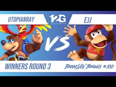 BrookLAN Brawls 100 - UtopianRay (Banjo & Kazooie) v. EJJ (Diddy Kong) - Winners Round 3