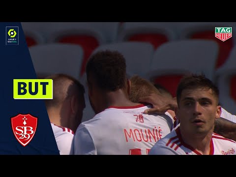 But Steve MOUNIE (43' - STADE BRESTOIS 29) OGC NICE - STADE BRESTOIS 29 (3-2) 20/21