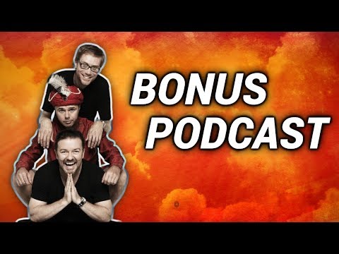 "Stuffing socks into a rubber bag" Bonus Podcast (Ricky Gervais, Karl Pilkington, Steve Merchant)
