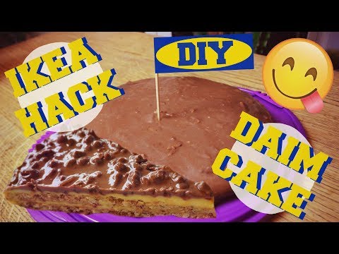IKEA Hack Daim Cake